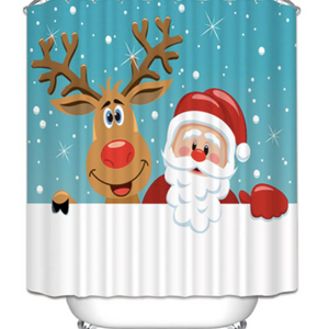 Christmas Decor Shower Curtain