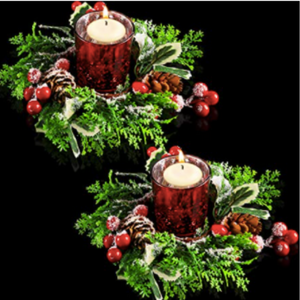 Christmas Table Wreath