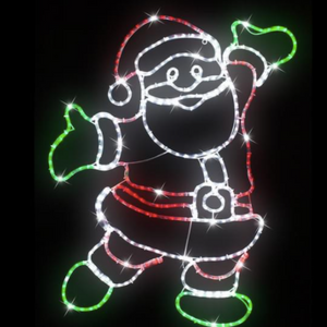 Santa Light Decorations