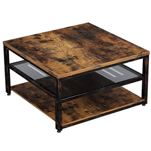 Square Wood Coffee Table