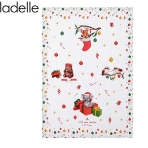 Tea Towel Christmas Decorations